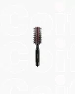 Lussoni Brosse Ronde en Bois ø 28 mm – Styling Professionnel pour Cheveux Mi-longs