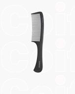 Lussoni Handle Comb 400 - Peigne Professionnel Antistatique à Manche Ergonomique
