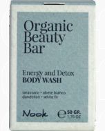 NOOK Organic Beauty Bar ENERGY AND DETOX BODY WASH - Savon Solide Énergisant et Détoxifiant