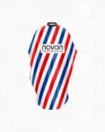 Novon Professional Cape Colour Line Blanc/Rouge/Bleu - N403 14