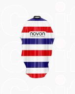 Novon Professional Cape Colour Line Blanc/Rouge/Bleu - N403 15