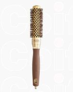 Olivia Garden Expert Blowout Shine 25/40 mm Or & Marron – Brosse Ronde Professionnelle