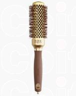 Olivia Garden Expert Blowout Shine 35/50 mm Or & Brun - Brosse Ronde Professionnelle
