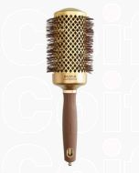 Olivia Garden Expert Blowout Shine 55/70 mm Or & Marron - Brosse Ronde Professionnelle