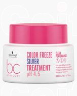 Schwarzkopf BC Color Freeze Silver Treatment 200ml - Soin Pigmenté Anti-Jaunissement