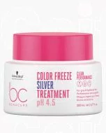 Schwarzkopf BC Color Freeze Silver Treatment 200ml - Soin Pigmenté Anti-Jaunissement