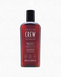 American Crew Daily Silver Shampoo 250ml - Shampoo Neutralisant Quotidien pour Cheveux Gris