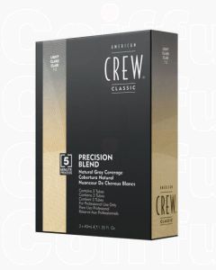 American Crew Precision Blend Light 3x40ml - Coloration Semi-Permanente Cheveux et Barbe