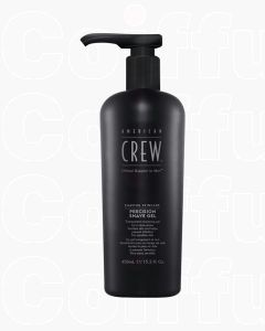 American Crew Precision Shave Gel 450ml - Gel de Rasage Hydratant Anti-Irritations