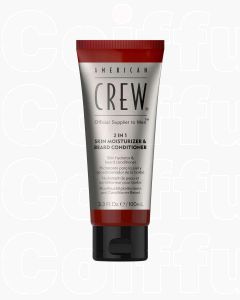 American Crew Soin Hydratant 2-en-1 pour Barbe et Peau 100ml