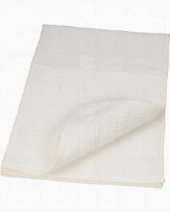 Bob Tuo Serviette de Coiffure 50x85cm Blanc - 100% Coton Professionnel