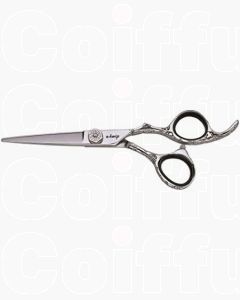 e-kwip Flower Mod. 40 - Ciseaux à Effiler Professionnels 5,5" (40 Dents)