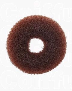 Efalock Anneau à Chignon 8 cm Brun - Boudin Professionnel pour Chignons Volumineux