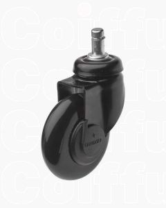 Efalock CliCTEC Roulette Noire pour Tabouret Roulant 1 Pièce