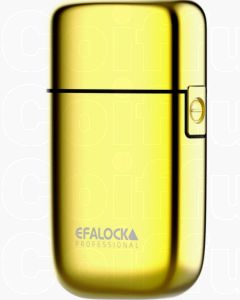 Efalock eGLADIO Rasoir à Feuilles Professionnel Or - Rasage Ultra-Précis 0,0 mm