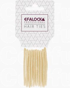 Efalock Élastiques à Cheveux Blonds 10 Pièces