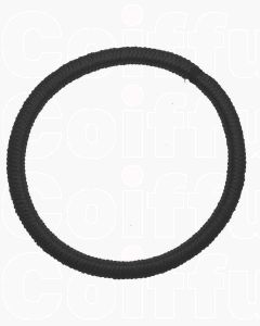 Efalock Élastiques à Cheveux Épais Noir 10 Pièces