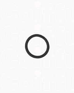 Efalock Élastiques à Cheveux Mini Noirs 10 Pièces