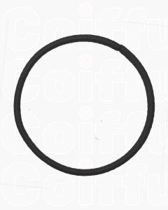 Efalock Élastiques à Cheveux Noirs - Lot de 10 Pièces