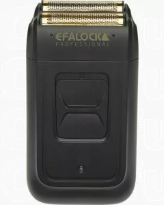 Efalock GOAL Rasoir à Double Grille Noir - Rasage Précis et Doux