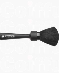 Efalock Pinceau à Nuque Noir - Poils Synthétiques Extra-Doux