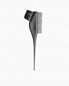 Efalock Pinceau de Coloration Noir avec Peigne - Outil Professionnel