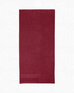 Efalock Serviette Bordeaux 50x90 cm - Coton 100%, 360g/m²