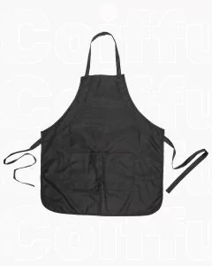 Efalock Tablier de Coloration JENNA Noir - Protection Professionnelle