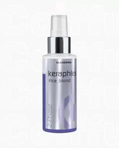 Elkaderm Keraphlex Ice Blond Soin Bi-Phasé 100ml - Neutralise les Reflets Jaunes