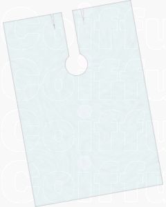 Fripac Cape de Coiffure Jetable Lisse 150 x 100 cm - Boîte de 100 Pièces