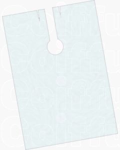 Fripac Capes de Coiffure Jetables Lisses, 140 x 100 cm, Sachet de 100 Pièces