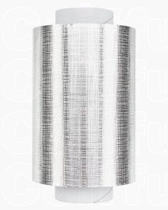 Fripac Papier Aluminium Professionnel Super-Plus Gaufré 15 my, 100 m x 12 cm Argenté