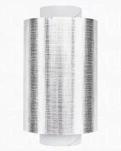 Fripac Papier Aluminium Professionnel Super-Plus Gaufré 15 my, 100 m x 12 cm Argenté