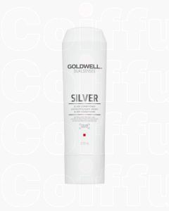 Goldwell Dualsenses Silver Conditioner 200ml - Soin Neutralisant pour Blonds Froids et Cheveux Gris