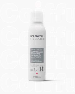 Goldwell StyleSign Compressed Working Hairspray 150ml - Laque Flexible