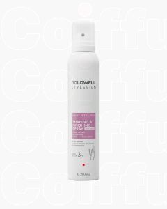 Goldwell StyleSign Spray Modelant & Fixant 2-en-1 200ml - Protection Thermique 230°C