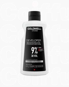 Goldwell System Developer 9% 1000ml - Oxydant Professionnel Haute Performance