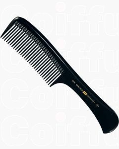 Hercules Sägemann Peigne à Manche 591 - 9 pouces - Ébonite Naturelle
