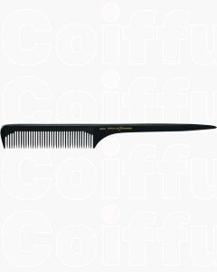 Hercules Sägemann Peigne à Queue 6450/9.25 - Ébonite Extra Long 23,5 cm