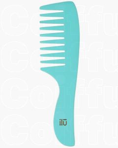 ILU Peigne en Bambou Ocean Breeze - Peigne Antistatique Vegan et Écologique