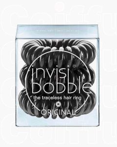 Invisibobble Original True Black - Élastique à Cheveux Sans Trace ni Casse