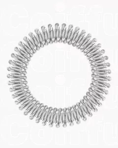 Invisibobble Slim Chrome Sweet Chrome - Élastique Spirale Sans Trace