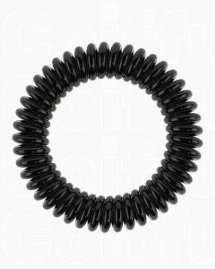 Invisibobble Slim True Black - Élastique à Cheveux Spirale Noir