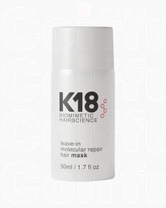 K18 Masque Réparateur Moléculaire pour Cheveux 50ml