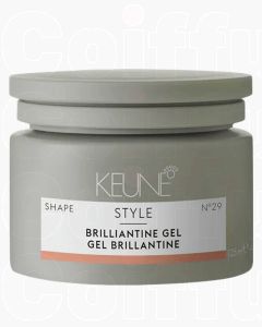Keune Brilliantine Gel 125ml - Gel Coiffant Brillance Intense & Fixation Souple