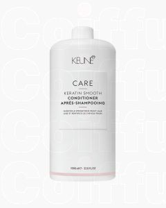 Keune Keratin Smooth Conditioner 1000ml - Soin Lissant Professionnel Anti-Frizz