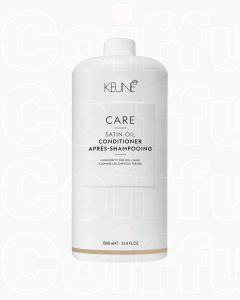Keune Satin Oil Conditioner 1000ml - Soin Hydratant Intensif aux Huiles Précieuses