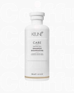 Keune Satin Oil Shampoo 300ml - Nutrition Intense et Brillance