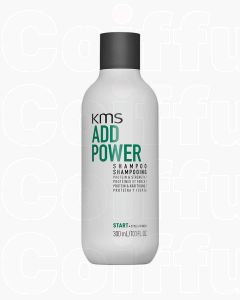 KMS Add Power Shampoo Fortifiant 300ml - Thé Blanc & Protéines de Riz