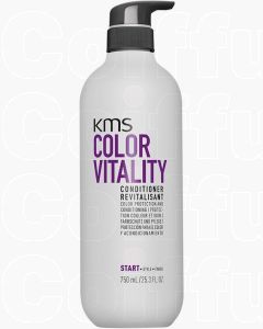 KMS Color Vitality Conditioner 750ml - Soin Protecteur de Couleur Professionnel